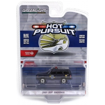 Greenlight 1:64 Jeep Cherokee 2001 Michigan State Police